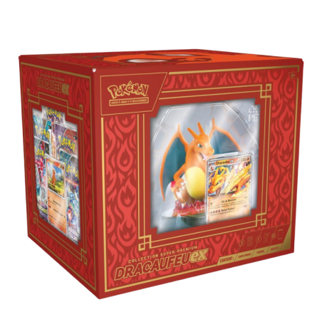 COFFRET SPC DRACAUFEU EX - SUPER PREMIUM - POKEMON (FR)