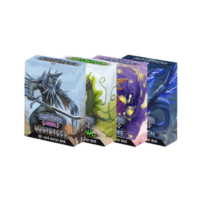 BUNDLE 4 DECKS - MANA FRONTIER - TETRAVERSE (EN)
