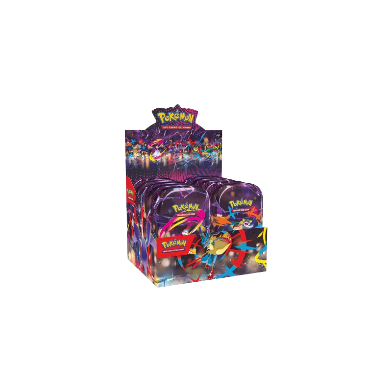 DISPLAY DE 10 MINI TIN ME01 - MEGA EVOLUTION- POKEMON (FR)