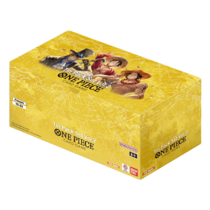 DISPLAY MINI TINS - ONE PIECE - VOL.2 - TS-02 - TIN PACK SET (FR)