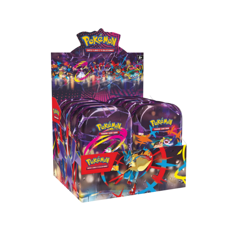 DISPLAY DE 10 MINI TIN ME01 - MEGA EVOLUTION- POKEMON (FR)
