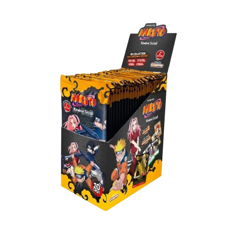 DISPLAY Set 1 Edition 2 - KONOHA SHIDO -  NARUTO MYTHOS TCG (FR)
