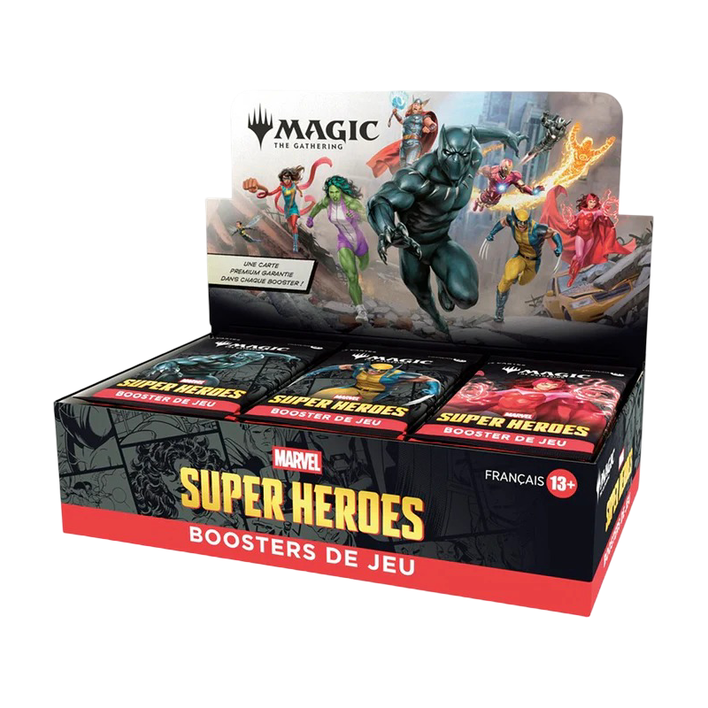 DISPLAY MARVEL SUPER HEROES - MAGIC THE GATHERING (FR)