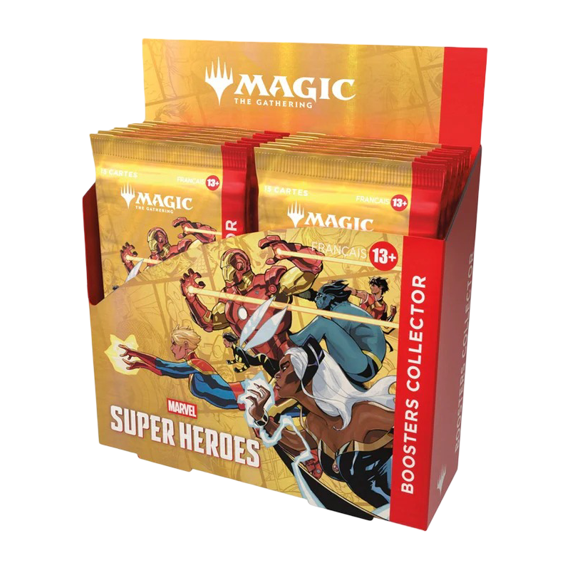 DISPLAY MARVEL SUPER HEROES COLLECTOR - MAGIC THE GATHERING (FR)