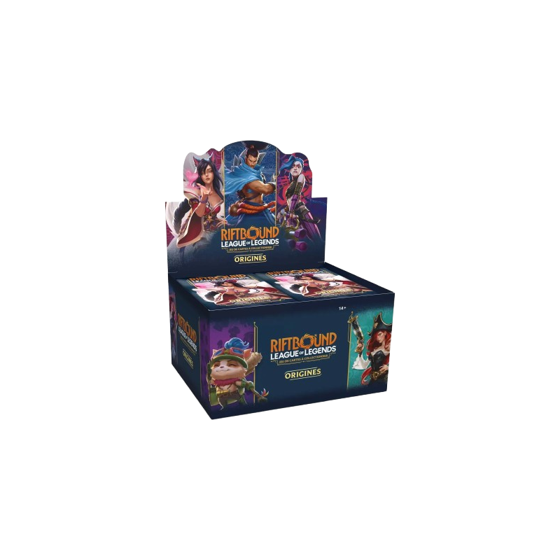 DISPLAY ORIGINES SET 1 - RIFTBOUND : LEAGUE OF LEGENDS (FR)