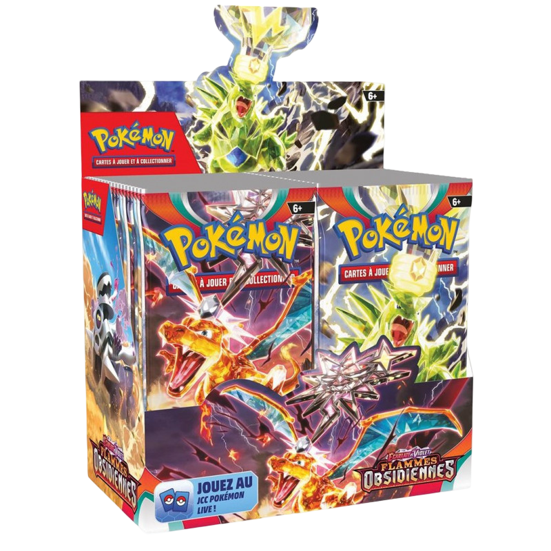 DISPLAY FLAMMES OBSIDIENNES - POKEMON  EV03 (FR)