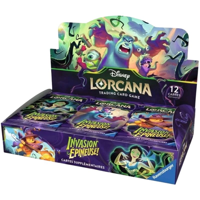 CASE DE DISPLAYS LORCANA - CHAPITRE 13 - INVASION EPINEUSE (FR)