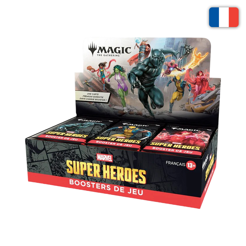 DISPLAY MARVEL SUPER HEROES — MAGIC THE GATHERING (FR)