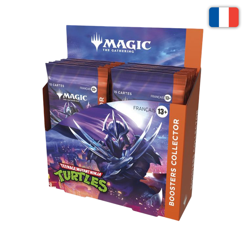 DISPLAY TEENAGE MUTANT NINJA TURTLES COLLECTOR — MAGIC THE GATHERING (FR)