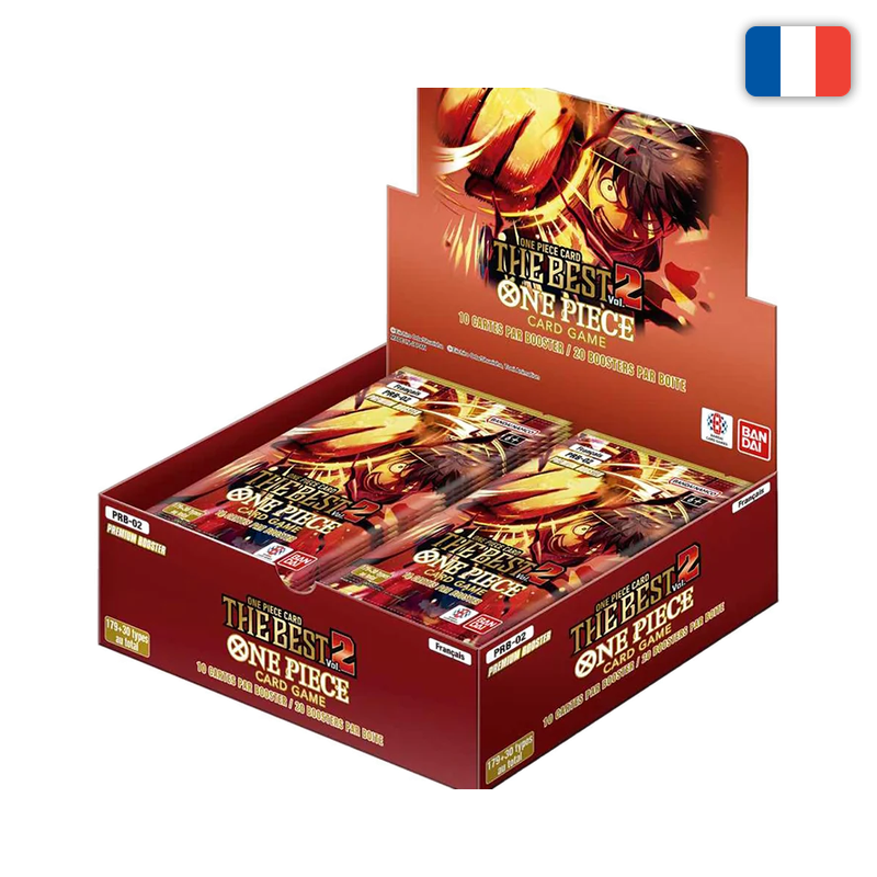 DISPLAY ONE PIECE — PRB-02 — THE BEST VOL. 2 (FR)