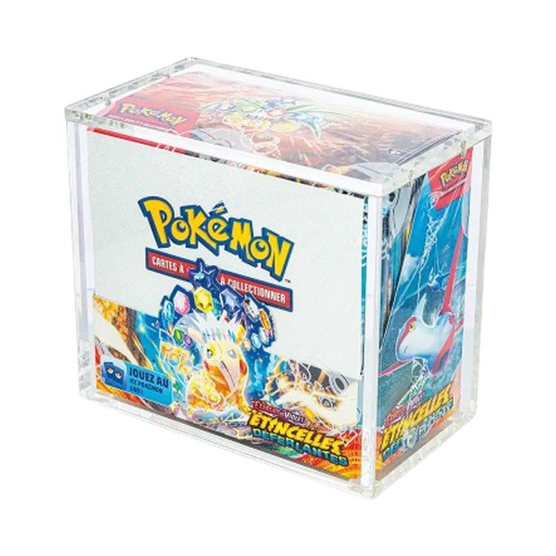 PROTECTION ACRYLIQUE — BOOSTER BOX (DISPLAY) — 99%+ UV — PHOENIX SHIELD
