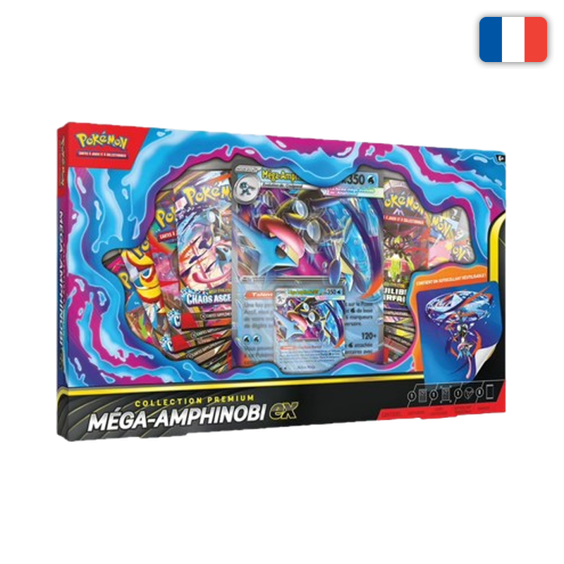 Coffret UPC Amphinobi ex ultra premium Pokémon en français