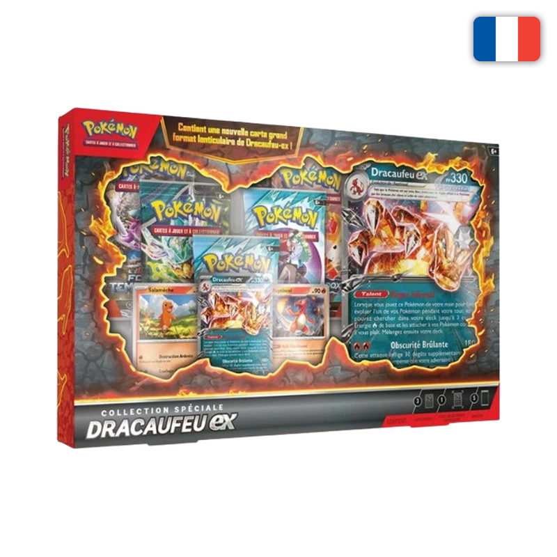 COFFRET COLLECTION SPÉCIALE DRACAUFEU-EX — POKÉMON (FR)