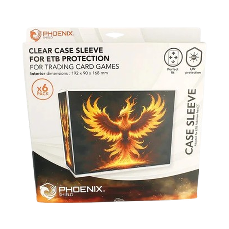 6 BOÎTES DE PROTECTION CRISTAL POUR ETB — PHOENIX SHIELD
