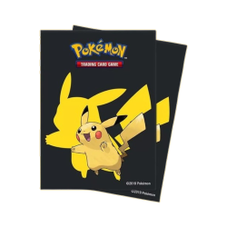 65 PROTÈGE-CARTES SLEEVES PIKACHU — POKÉMON