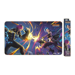 Playmat Vi et Jinx Riftbound Vendetta