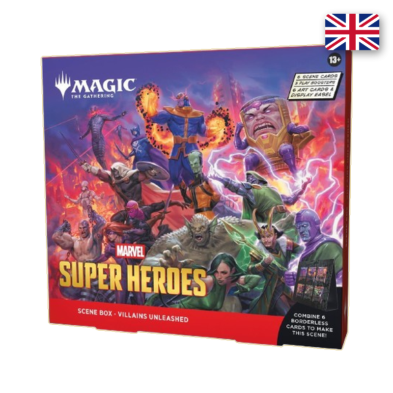 SCENE BOX VILLAINS UNLEASHED — MARVEL SUPER HEROES — MAGIC THE GATHERING (EN)