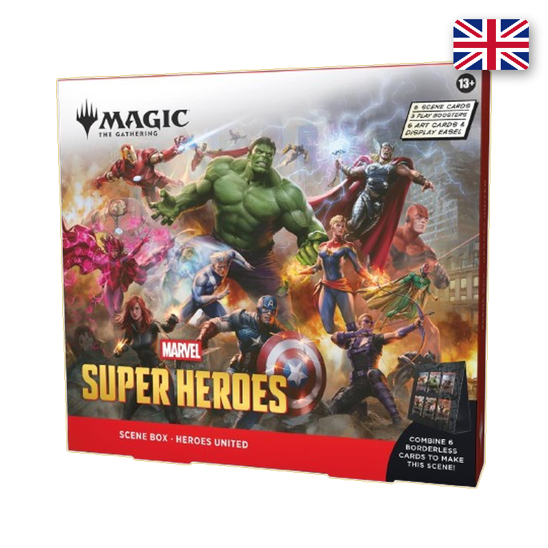 SCENE BOX HEROES UNITED — MARVEL SUPER HEROES — MAGIC THE GATHERING (EN)