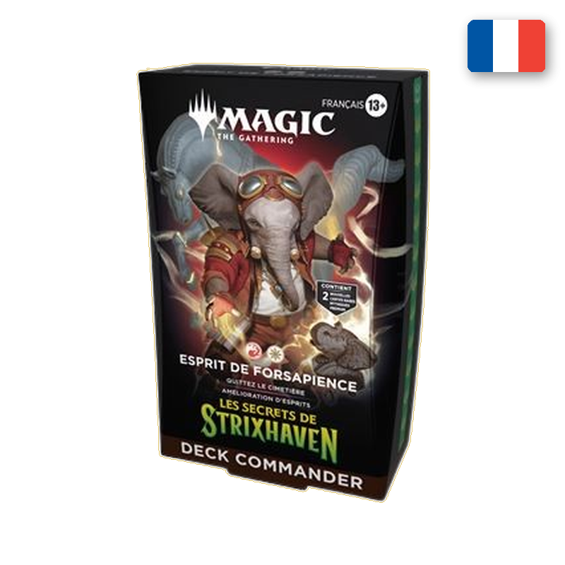 DECK COMMANDER ESPRIT DE FORSAPIENCE — LES SECRETS DE STRIXHAVEN — MAGIC THE GATHERING (FR)