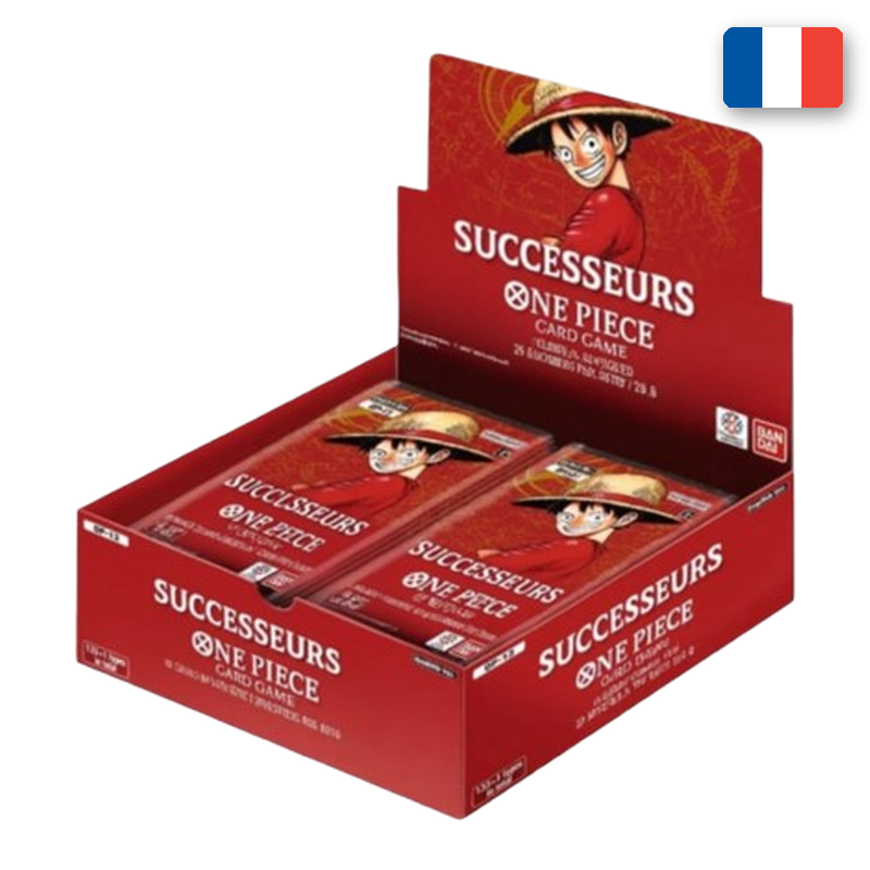 Display 24 boosters One Piece OP-13 Successeurs en français