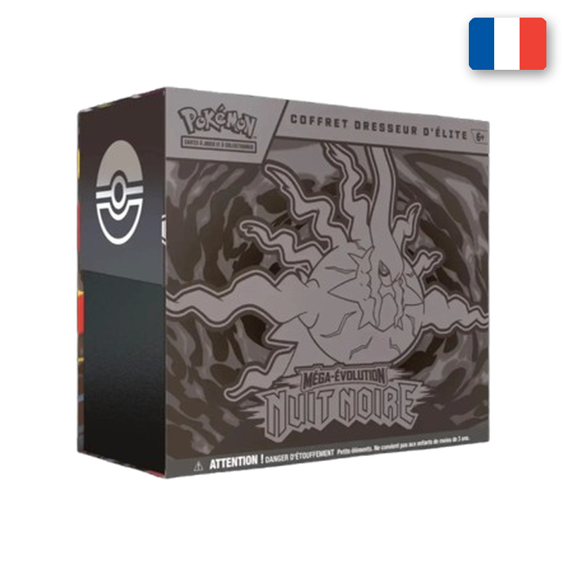 ETB COFFRET DRESSEUR D'ÉLITE MÉGA-ÉVOLUTION NUIT NOIRE — ME05 — POKÉMON (FR)