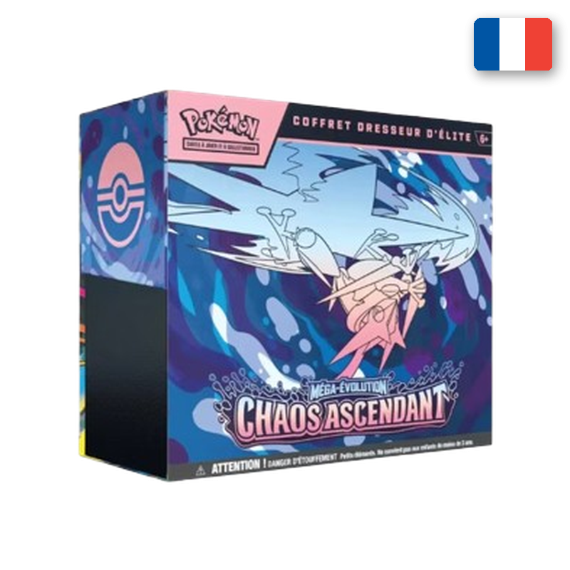 ETB coffret dresseur d'élite Méga-Évolution Chaos Ascendant ME04 Pokémon en français