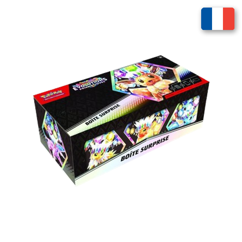 Boîte surprise Évolutions Prismatiques EV08.5 Pokémon en français