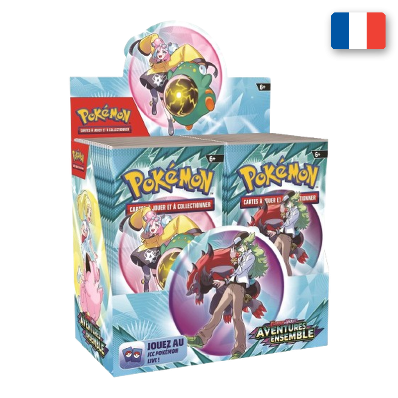 Display Aventures Ensemble EV09 Pokémon en français
