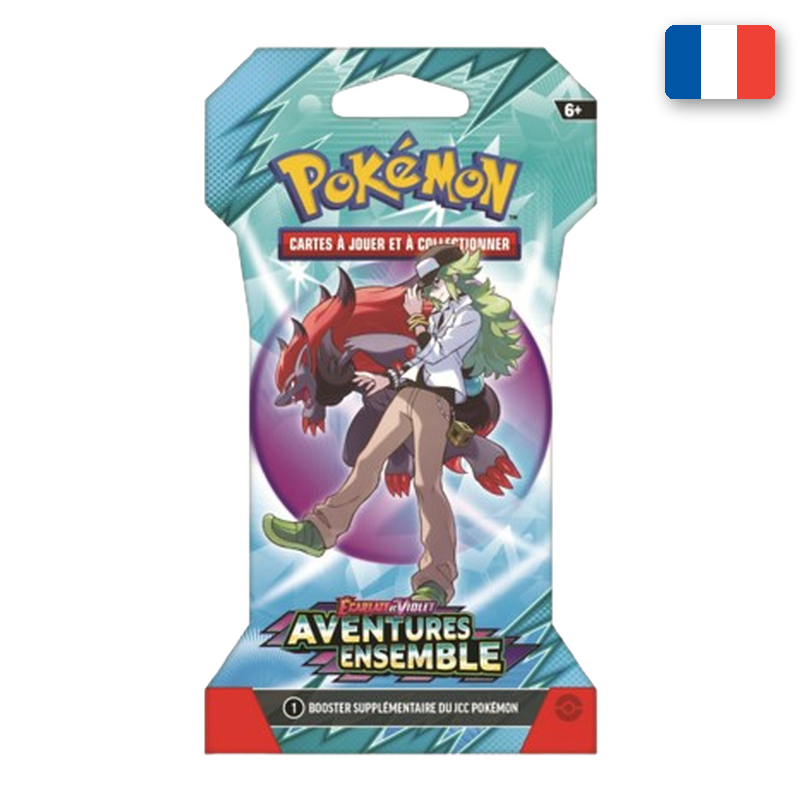 Solo blister Aventures Ensemble EV09 Pokémon en français