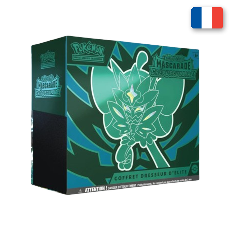ETB coffret dresseur d'élite Mascarade Crépusculaire EV06 Pokémon en français