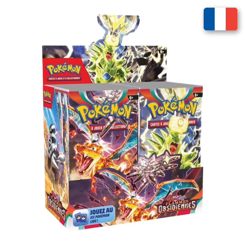 DISPLAY FLAMMES OBSIDIENNES — EV03 — POKÉMON (FR)