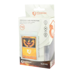 50 PROTECTIONS SEMI-RIGIDES CARD SAVER POUR CARTES — PHOENIX SHIELD
