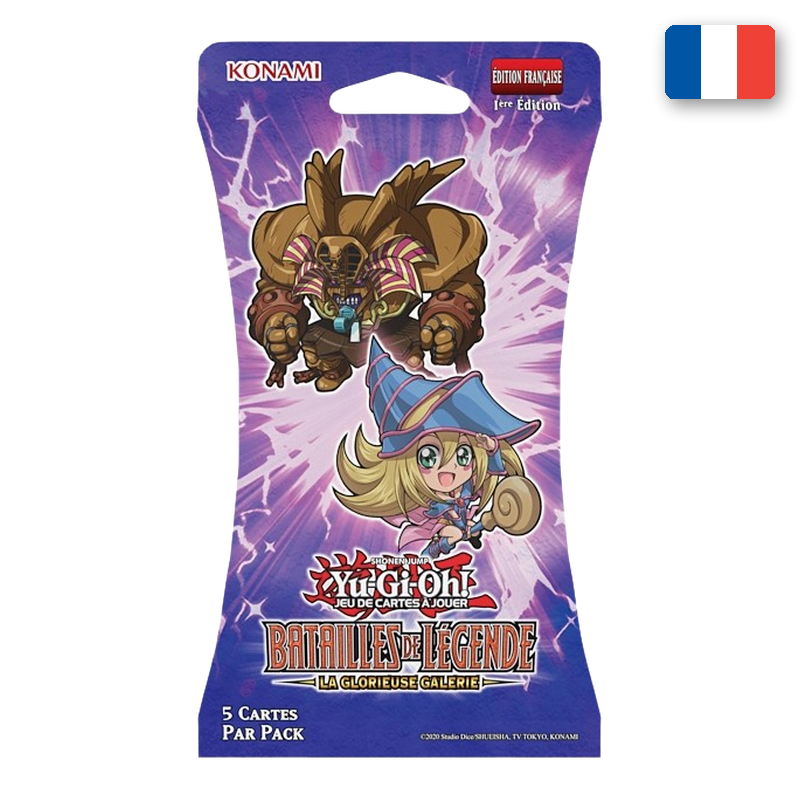BOOSTER BLISTER BATAILLES DE LÉGENDE — LA GLORIEUSE GALERIE — YU-GI-OH! (FR)