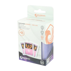 25 TOPLOADERS ULTIMATE 35PT ANTI-UV 100% POUR CARTES — PHOENIX SHIELD