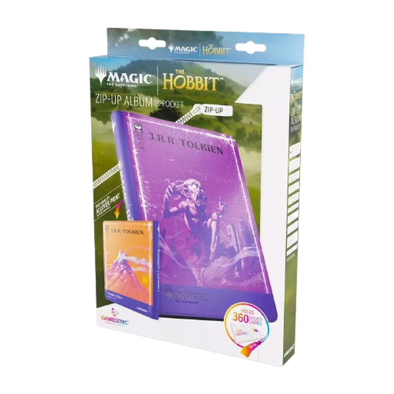 CLASSEUR ZIP-UP 18 POCHES 360 CARTES MAGIC THE HOBBIT GOLLUM — GAMEGENIC