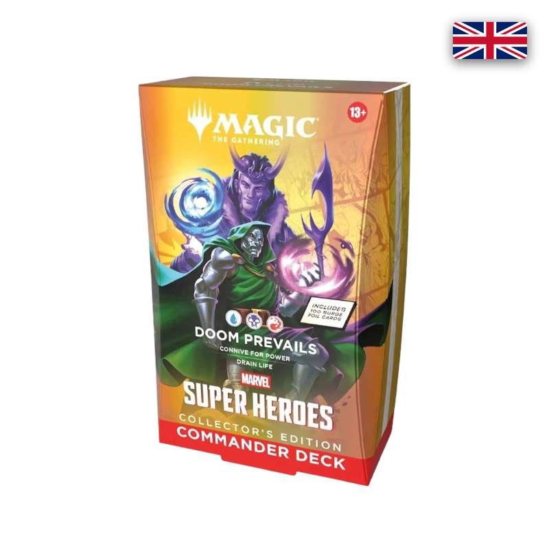 DECK COMMANDER COLLECTOR'S EDITION « DOOM PREVAILS » MARVEL SUPER HEROES — MAGIC: THE GATHERING (EN)