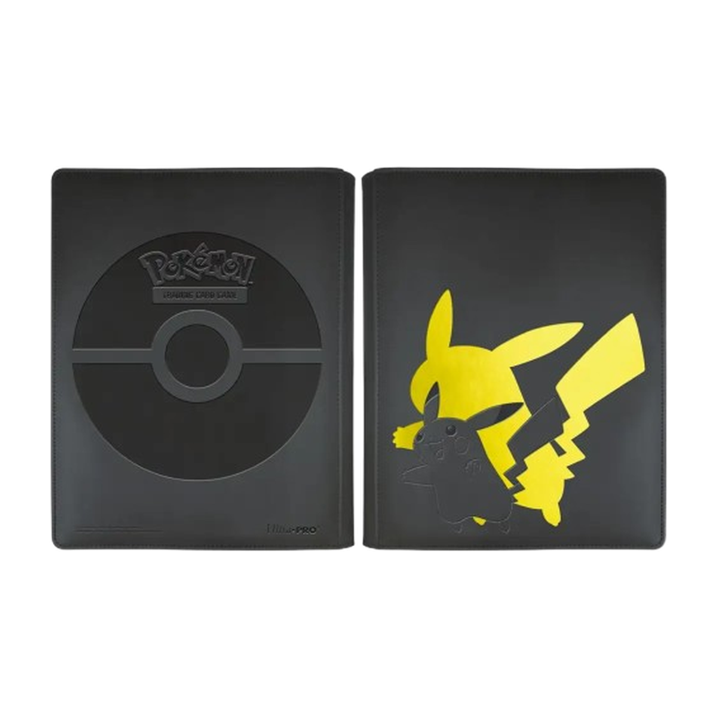 CLASSEUR ZIP 9 POCHES 360 CARTES POKÉMON ELITE SERIES PIKACHU — ULTRA PRO