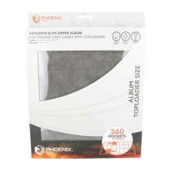 CLASSEUR TOPLOADERS ZIP ELITE 9 POCHES 360 CARTES — PHOENIX SHIELD