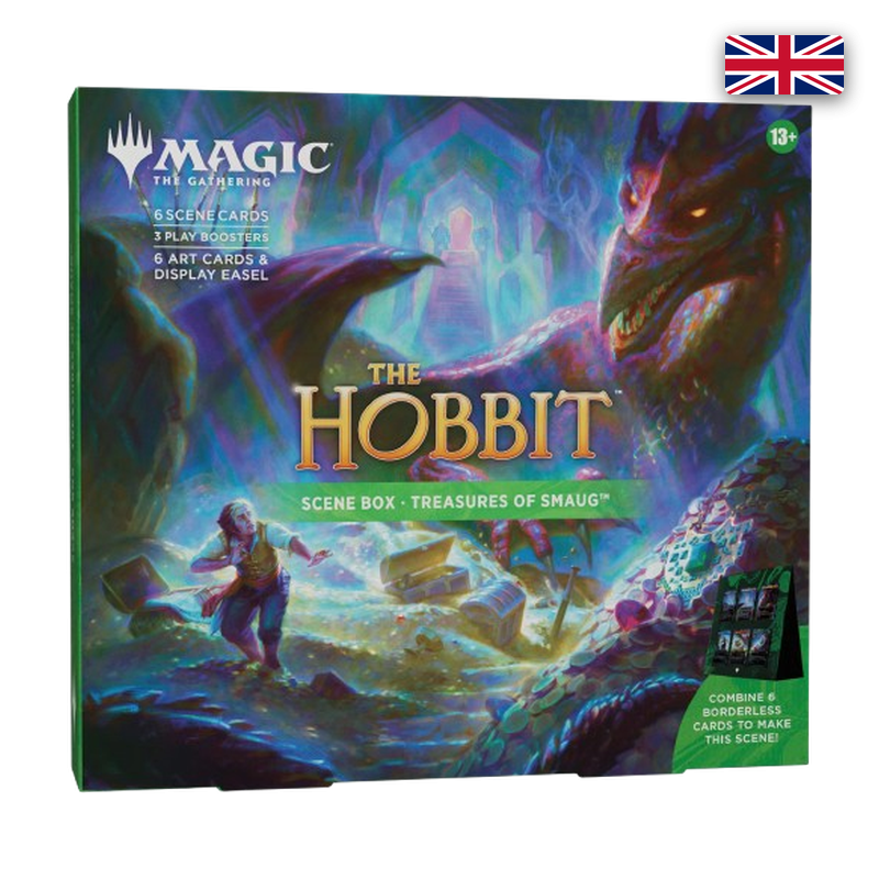 SCENE BOX TREASURES OF SMAUG MAGIC THE HOBBIT — 6 CARTES SCÈNE + 3 PLAY BOOSTERS (EN)