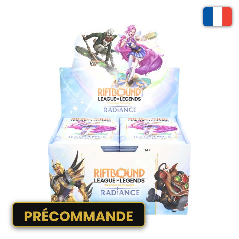 DISPLAY RIFTBOUND : LEAGUE OF LEGENDS — RADIANCE (FR)