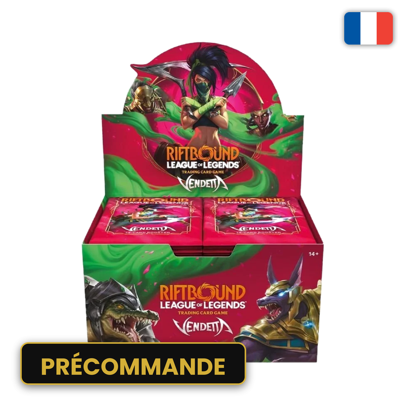 DISPLAY RIFTBOUND : LEAGUE OF LEGENDS — VENDETTA (FR)