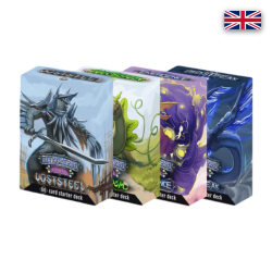 STARTER DECK ART SET — 4 DECKS 60 CARTES TETRAVERSE MANA FRONTIER (EN)