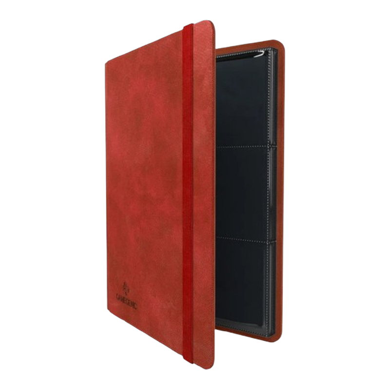 CLASSEUR PRIME ALBUM 18 POCHES ROUGE POUR CARTES — GAMEGENIC