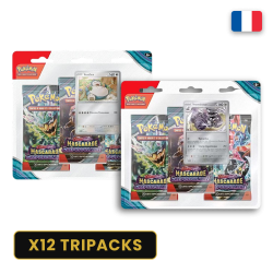 CASE DE 12 TRIPACKS POKÉMON EV06 (FR) — MASCARADE CRÉPUSCULAIRE