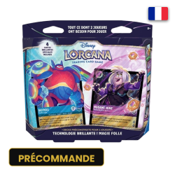 Coffret 2 joueurs Disney Lorcana Chapitre 14 Hyperia City (FR) : Technologie brillante et Magie folle, Baymax et Madame Mime